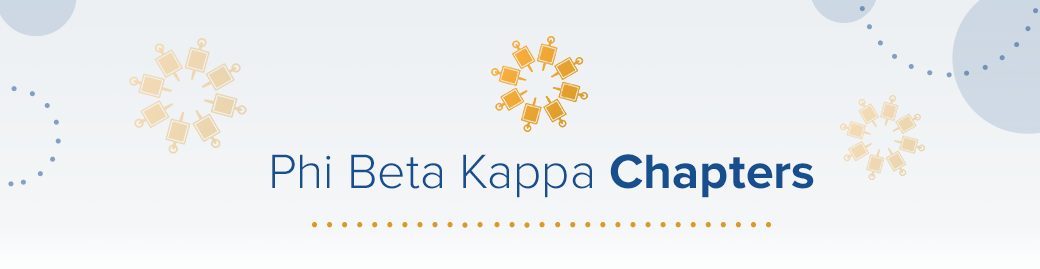 PBK - Phi Beta Kappa Chapters